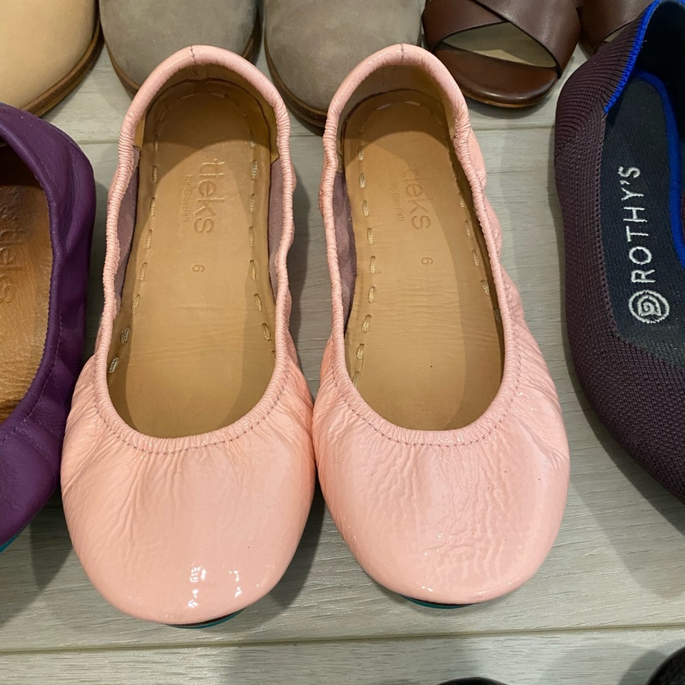 Tieks Cotton Candy Pink Patent Size 6